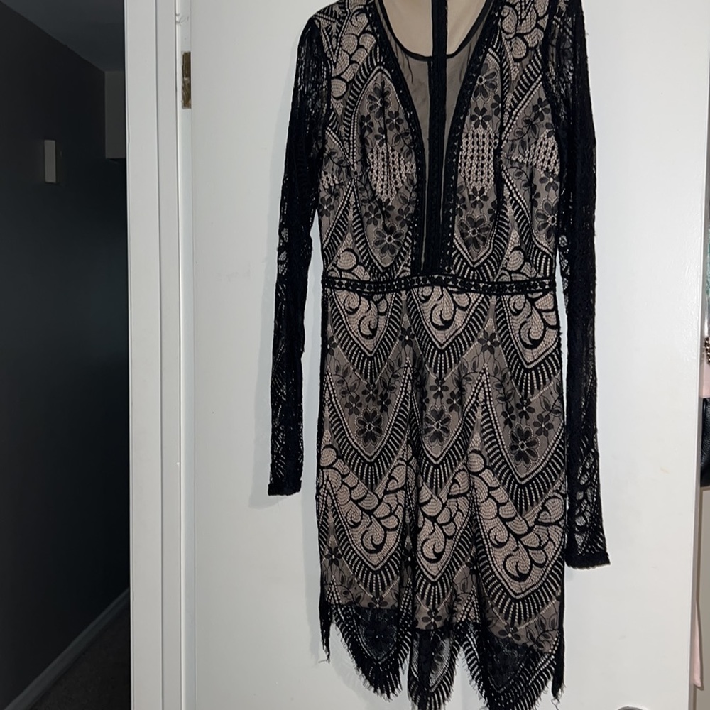 Lulu’s lace dress